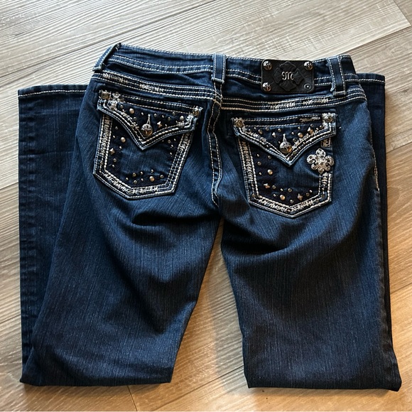 Womens Miss Me Size 30 Straight Leg Jeans - Picture 4 of 4